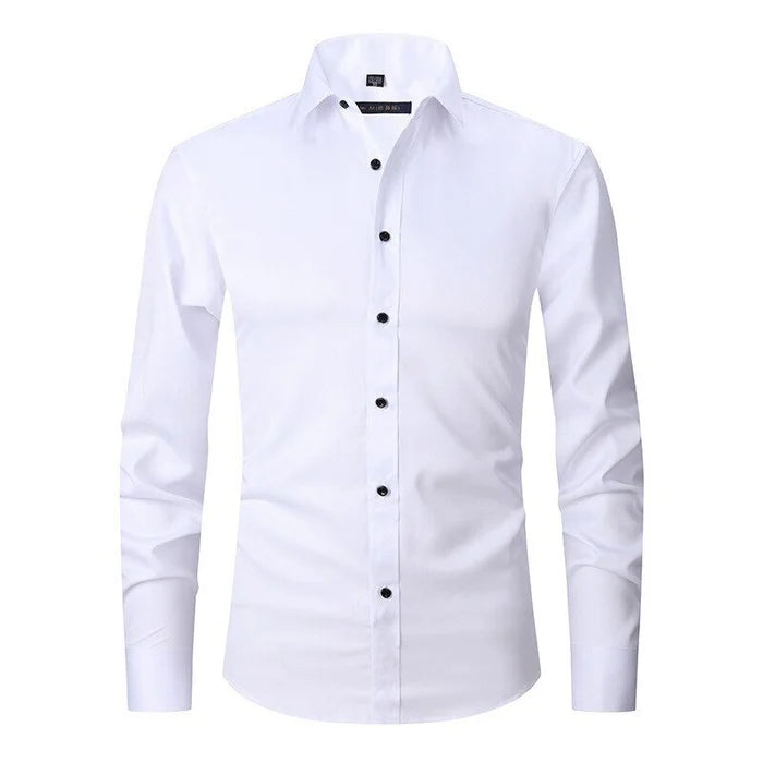 Lucas | Stretchy Wrinkle-Resistant Shirt