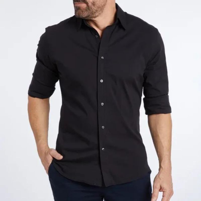 Aston | Wrinkle Free Shirt With Zip