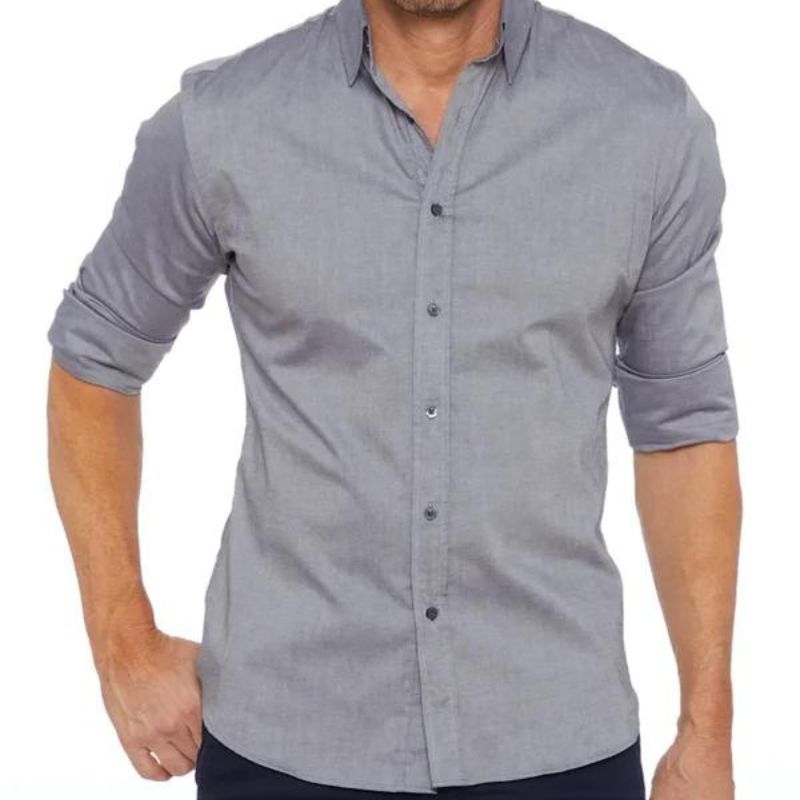 Aston | Wrinkle Free Shirt With Zip